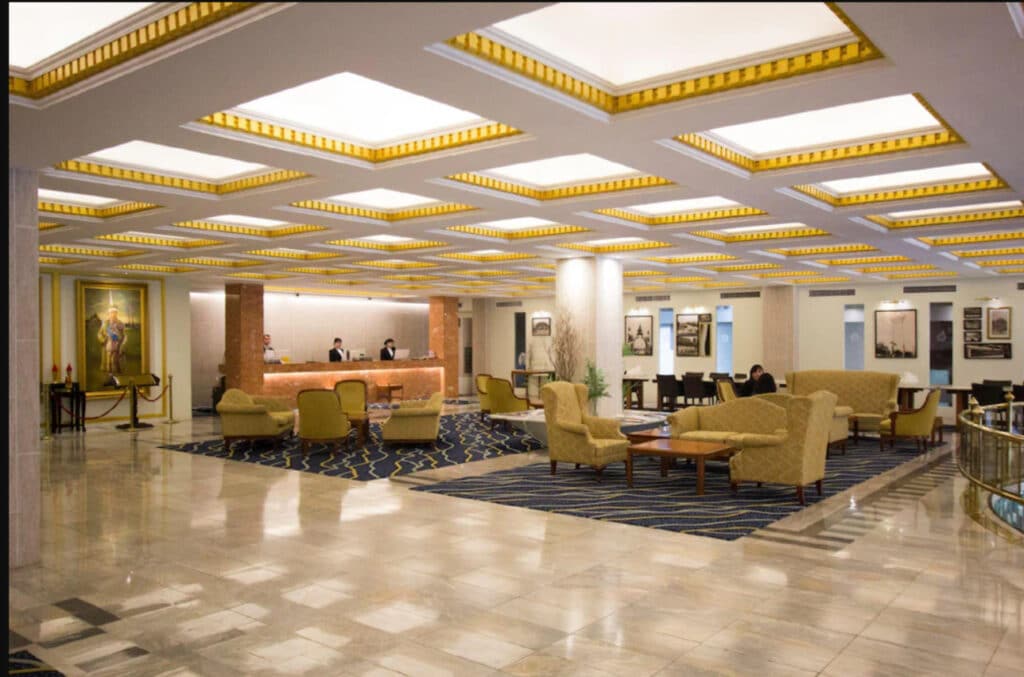 Tawana Bangkok hotel- Lobby area